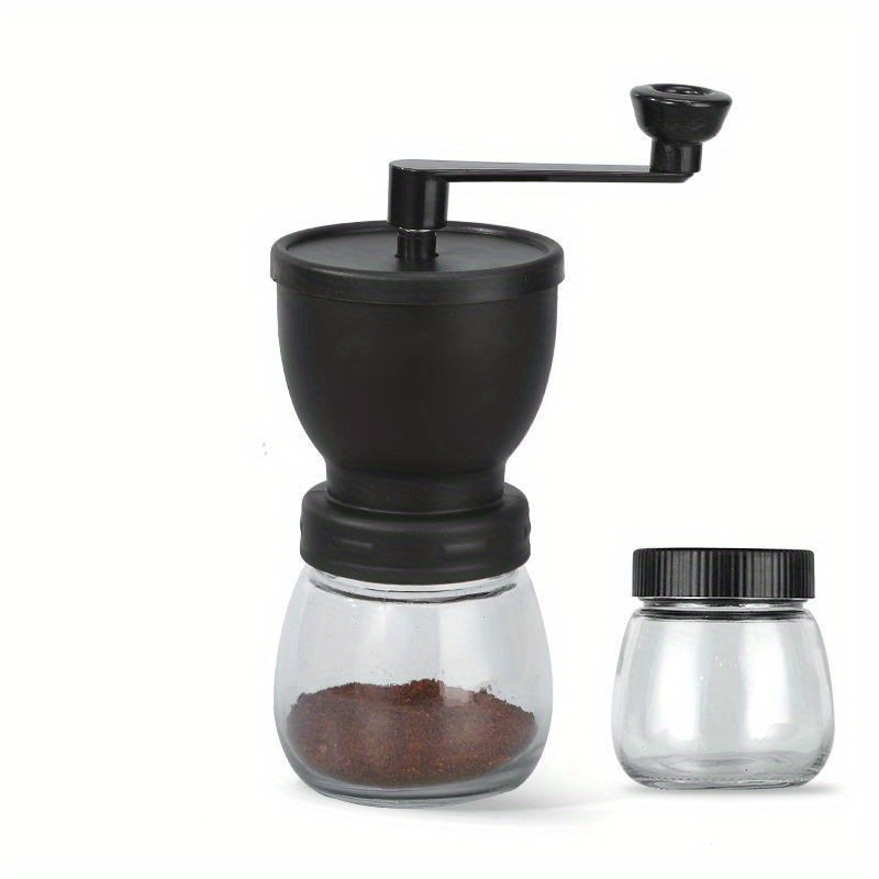 Burr Hand Grinder - Portable Manual Coffee Grinder with Extra