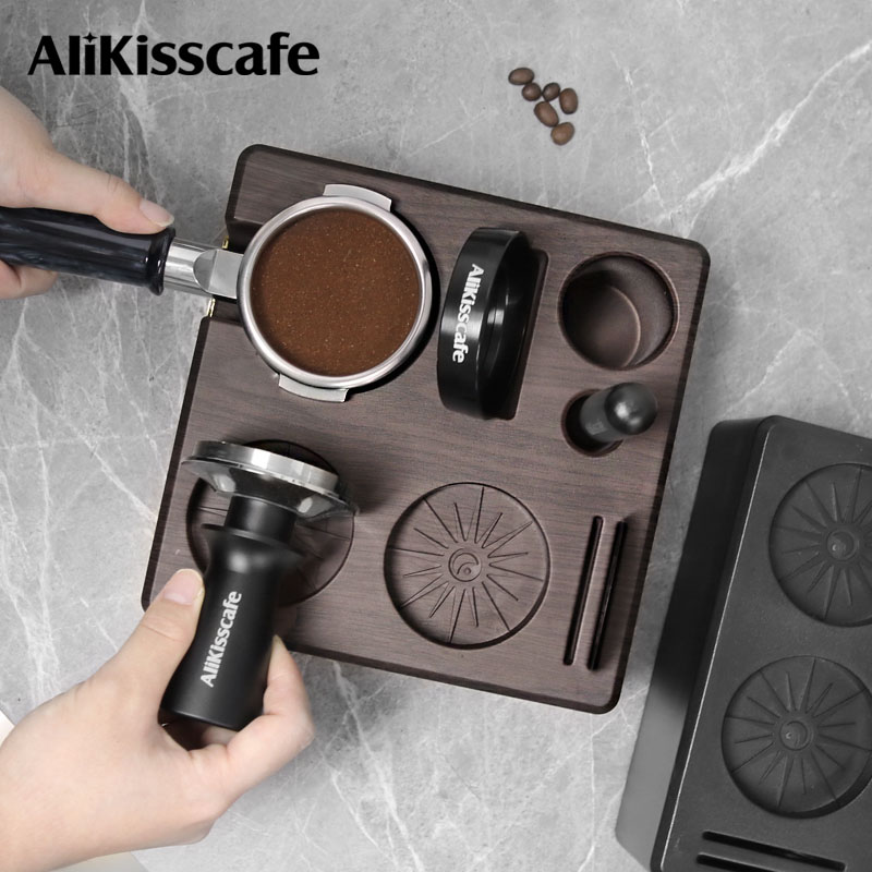 Coffee Tea Espresso - Coffee Tamper Station Portafialter Holder Stand