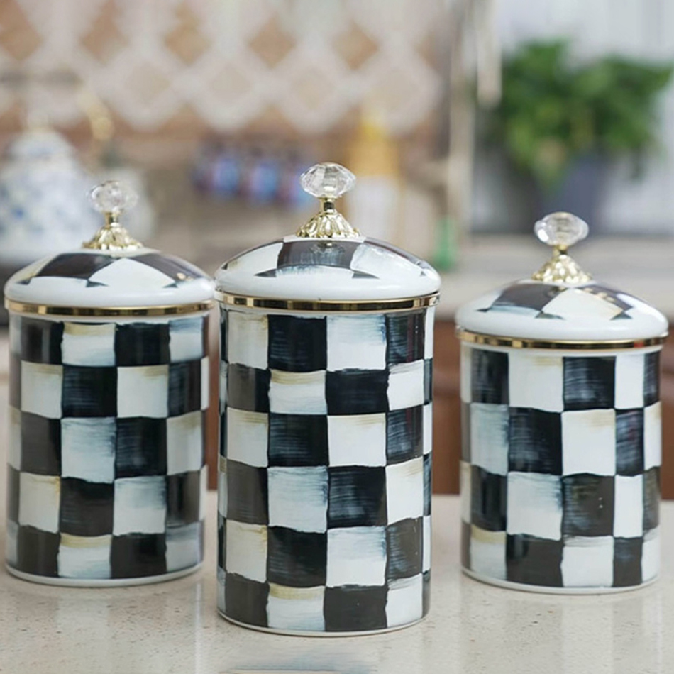 European Retro Classic Storage - Tea Coffee Sugar Container 评论和价格