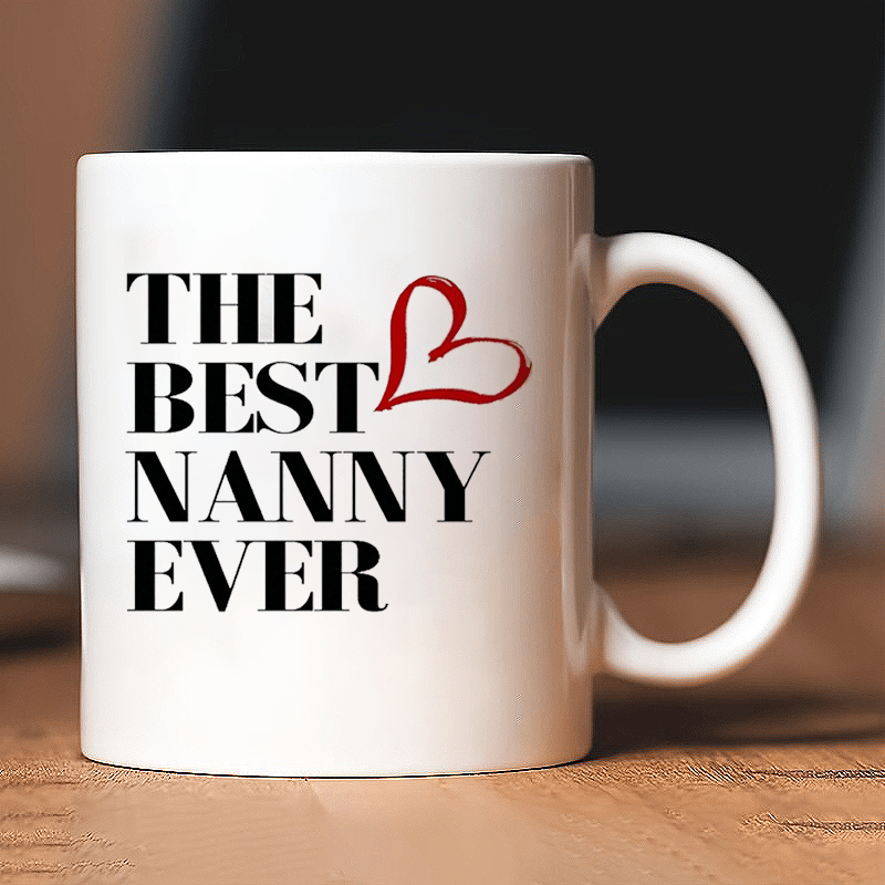 1pc Best Nanny Ever Ceramic Mu - Best Tea Coffee 评论和价格