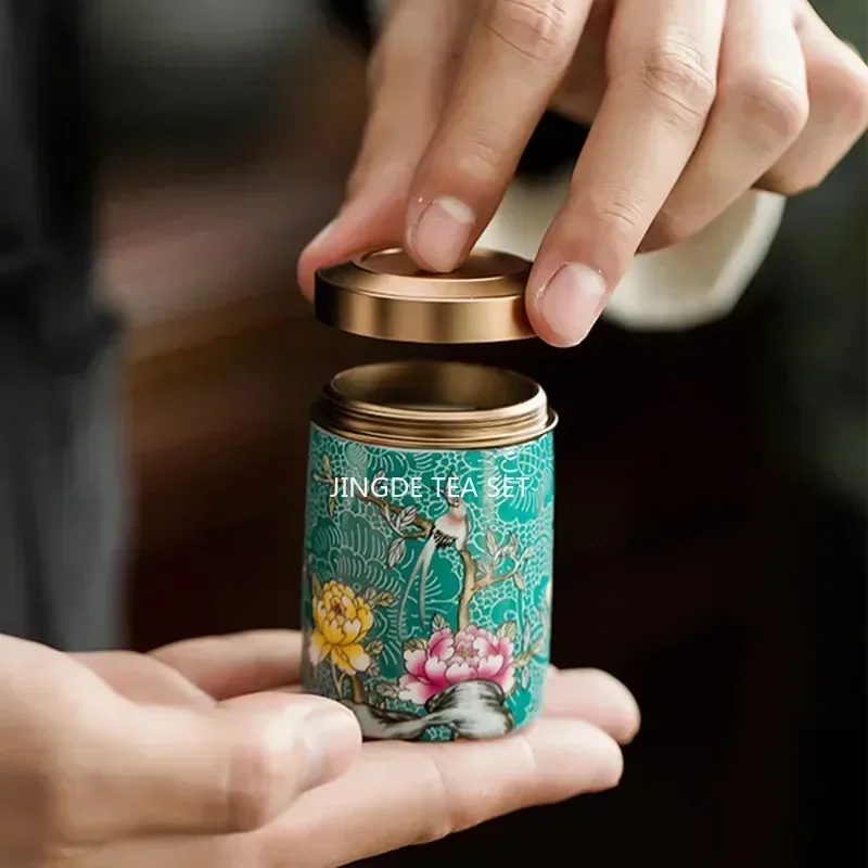 Boutique Ceramic Tea Tins Hous - Tea Coffee Sugar Container 评论和价格