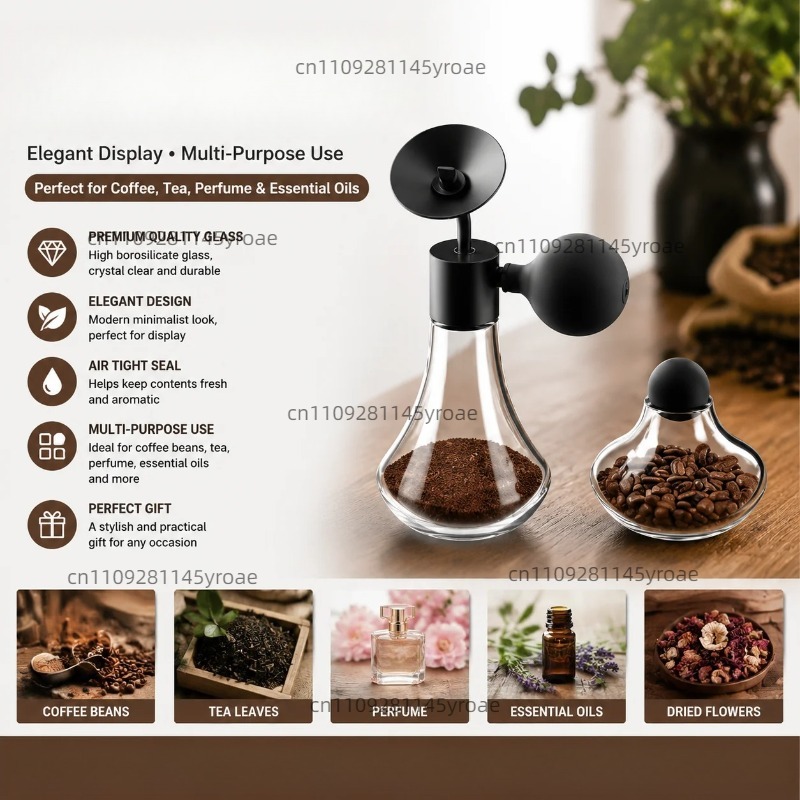 Glass Aroma Sample Bottle Coff - Coffee Tea & Jane 评论和价格