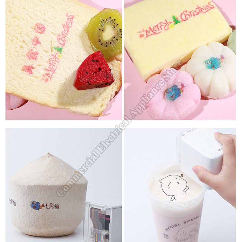 Handheld Food Printer Food Wit - Coffee Tea Images 评论和价格