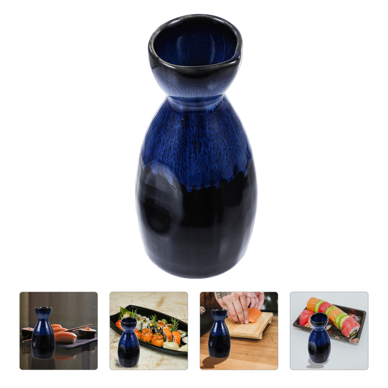 Japanese Style Ceramic Sake Bo - Coffee Tea Jars 评论和价格