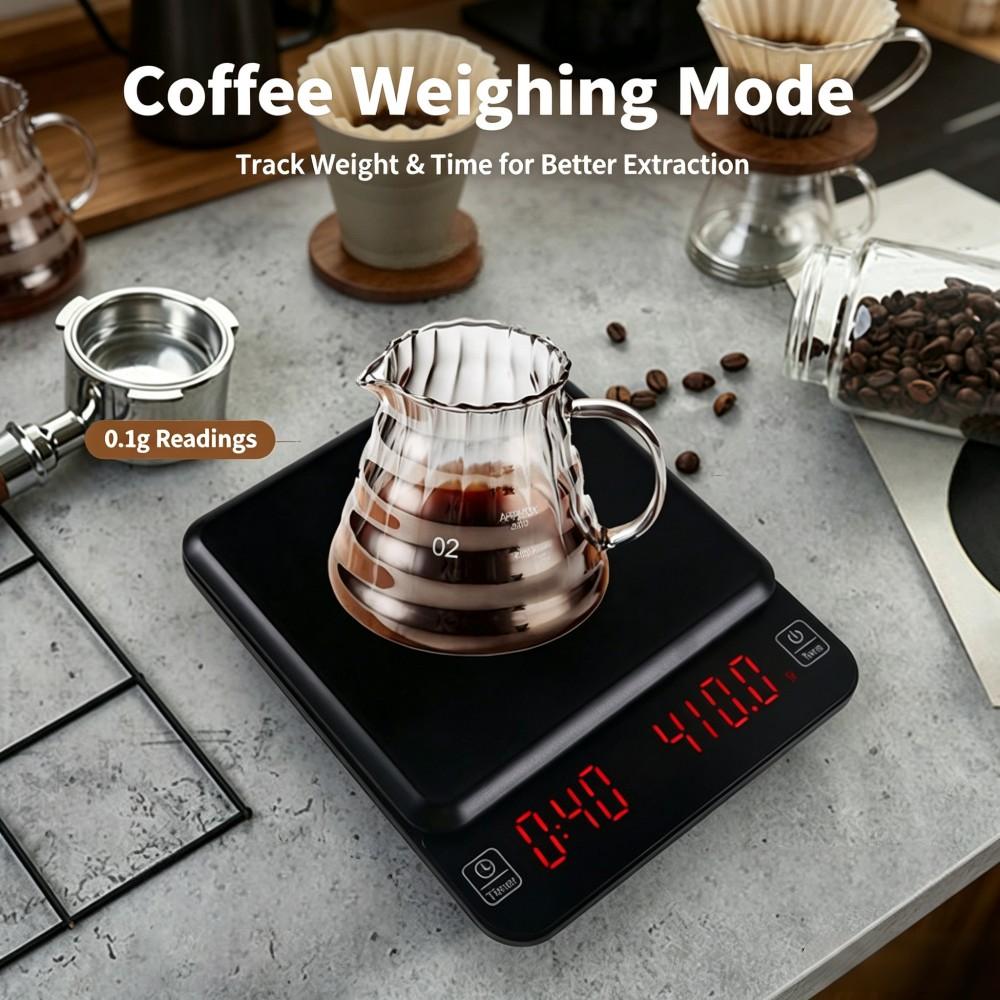 3kg/0.1g High Precision Digita - Coffee & Tea Difabis 评论和价格