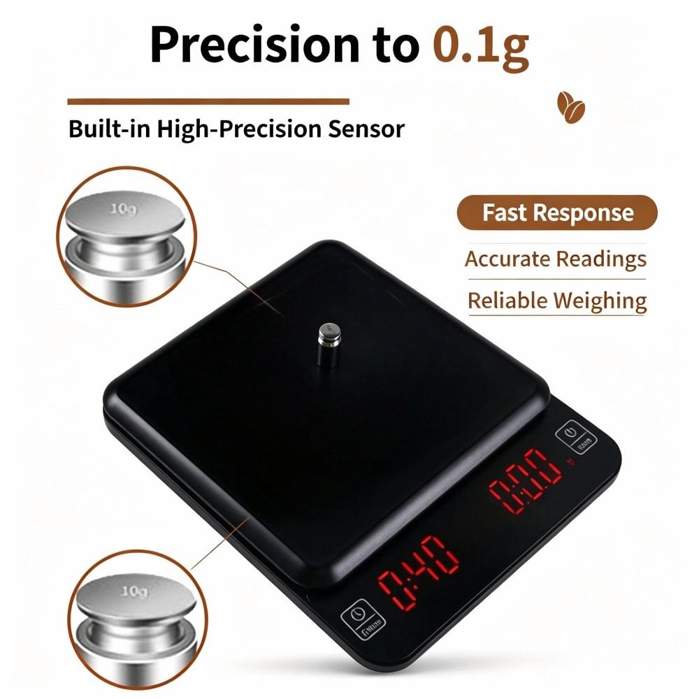 3kg/0.1g High Precision Digita - Coffee & Tea Difabis 评论和价格