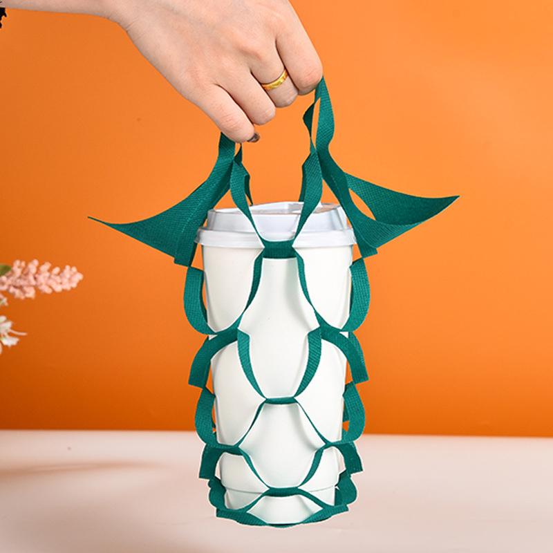 100pcs Hollow Out Non-woven To - Coffee Tea Green 评论和价格