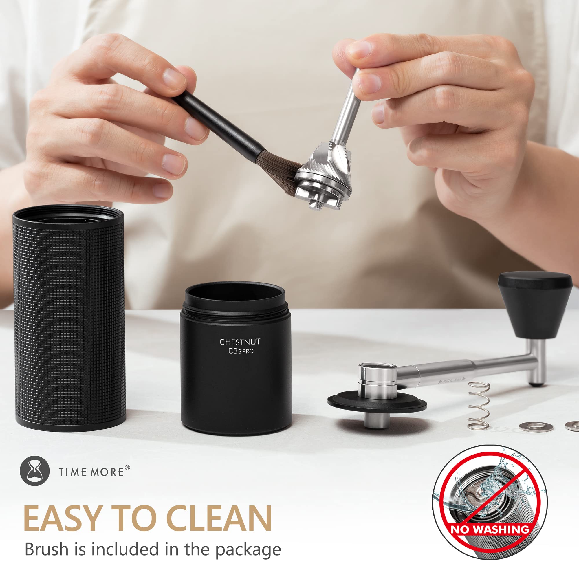 TIMEMORE Chestnut C3S Pro / C3 - Burr Hand Grinder 评论和价格