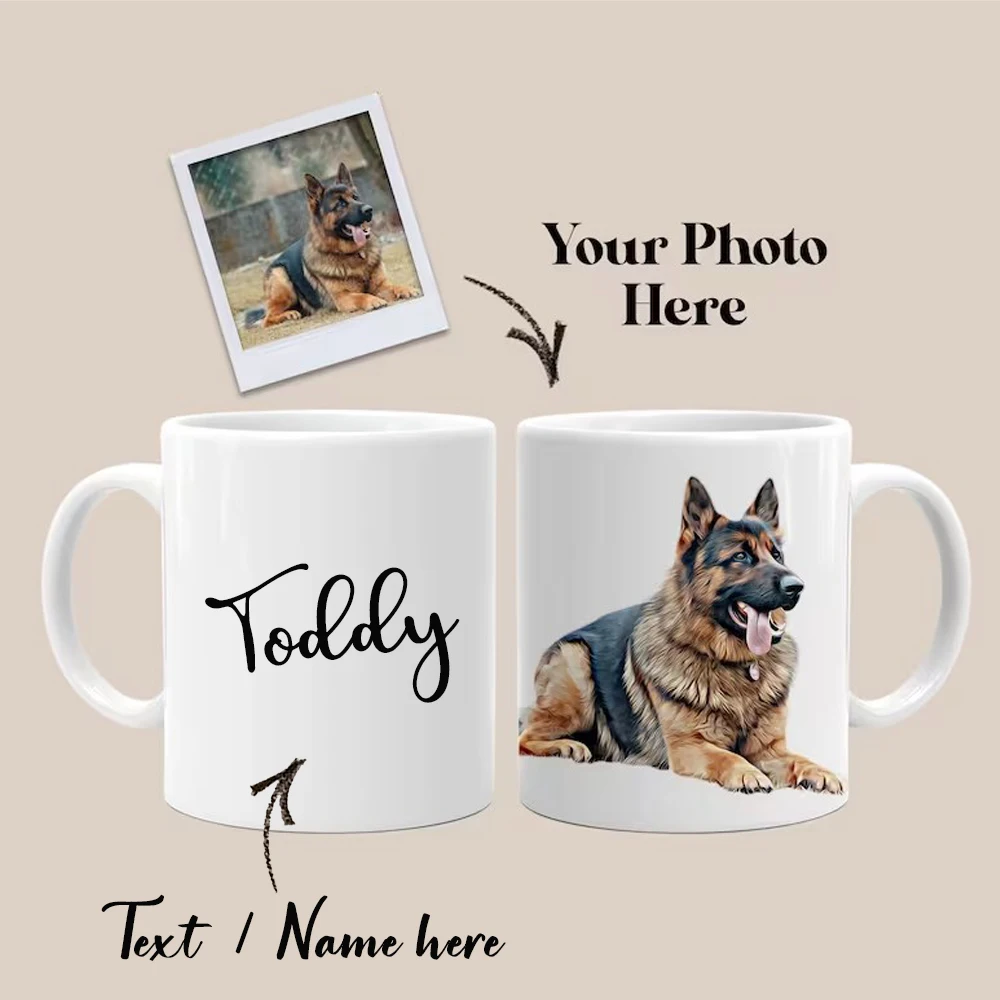 Personalised Your Photo Mug, C - Coffee Tea Images 评论和价格