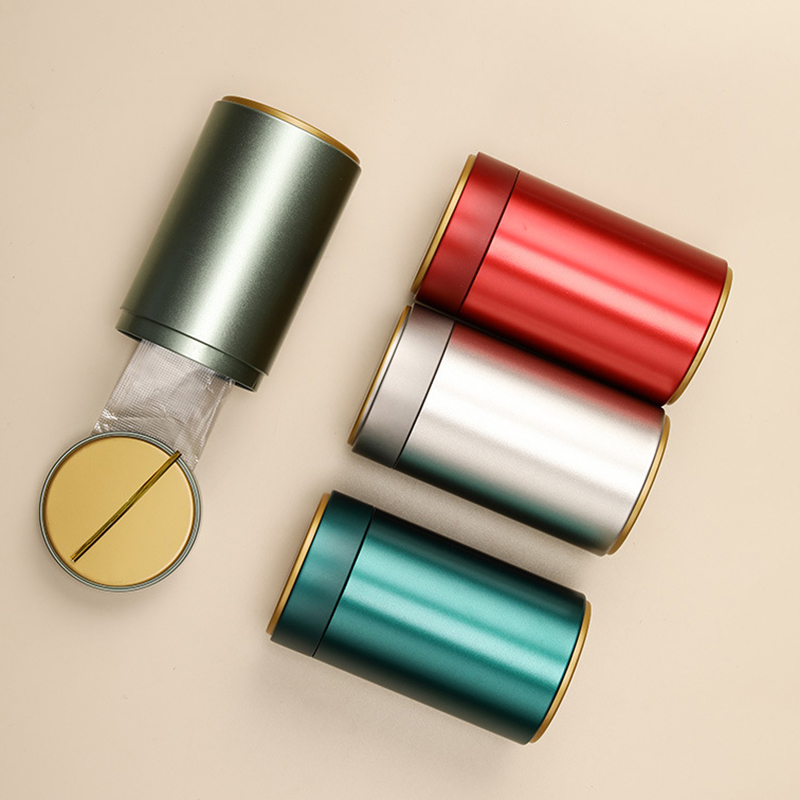 Portable Tea Box Solid Color T - Coffee Tea And Sugar Canisters 评论和价格