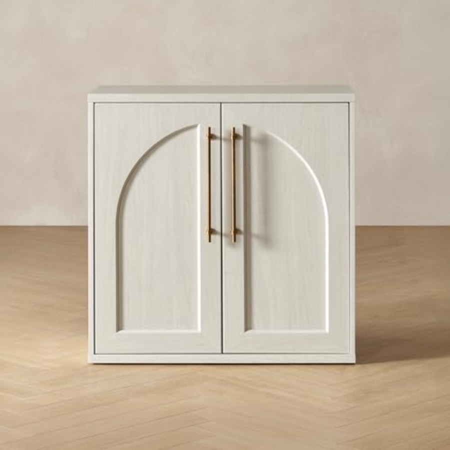 Small modular oak storage cabi - Coffee & Tea Difabis 评论和价格