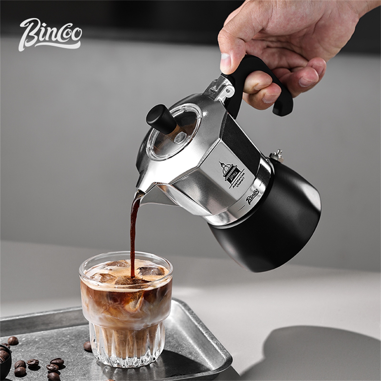 BINCOO Double Valve Moka Pot，E - Coffee Tea Espresso 评论和价格