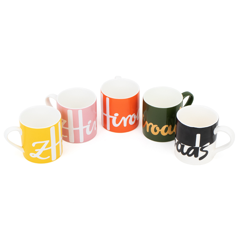 Luxury Bone China Coffee Mug E - Coffee Tea Green 评论和价格