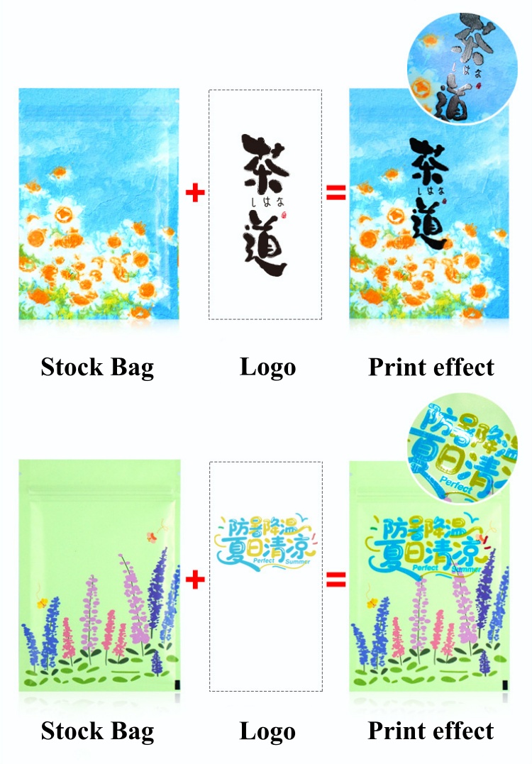200PCS Flat Aluminum Foil Zipl - Coffee Tea Images 评论和价格