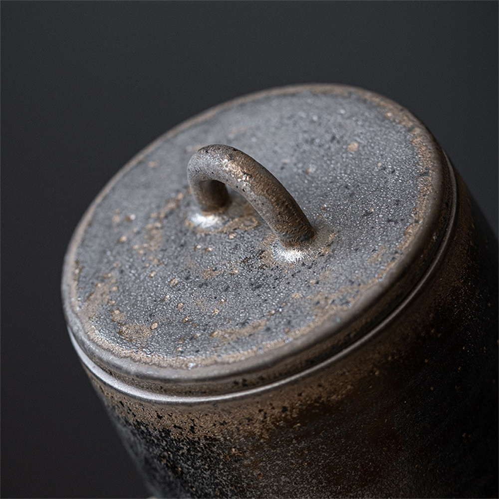 Ceramic Tea Caddy Sealed Jar S - Coffee Tea And Sugar Canisters 评论和价格