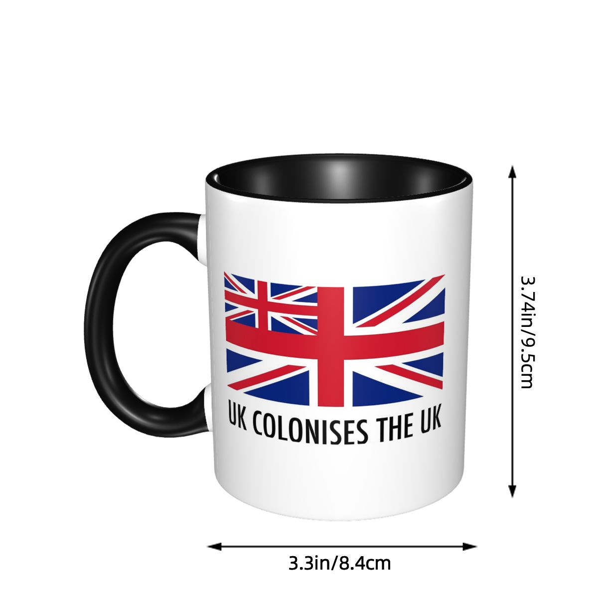 Union Jack Flag Of The UK Mug  - Coffee Tea Uk 评论和价格