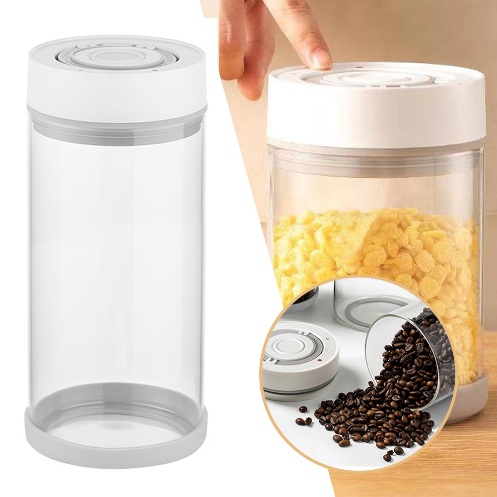 Kitchen Moisture-proof Glass C - Coffee Tea Jars 评论和价格