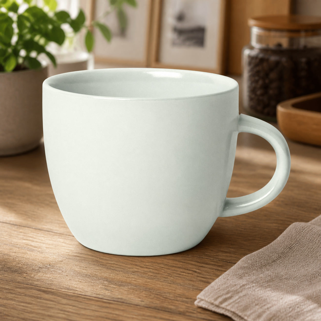 16oz Light Green Stoneware Ave - Coffee Tea Green 评论和价格