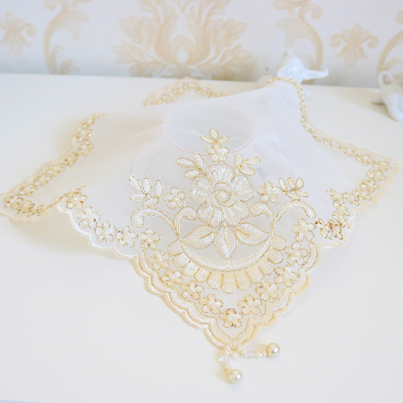 Luxury Sequin Lace Embroidery  - Coffee Tea Place 评论和价格
