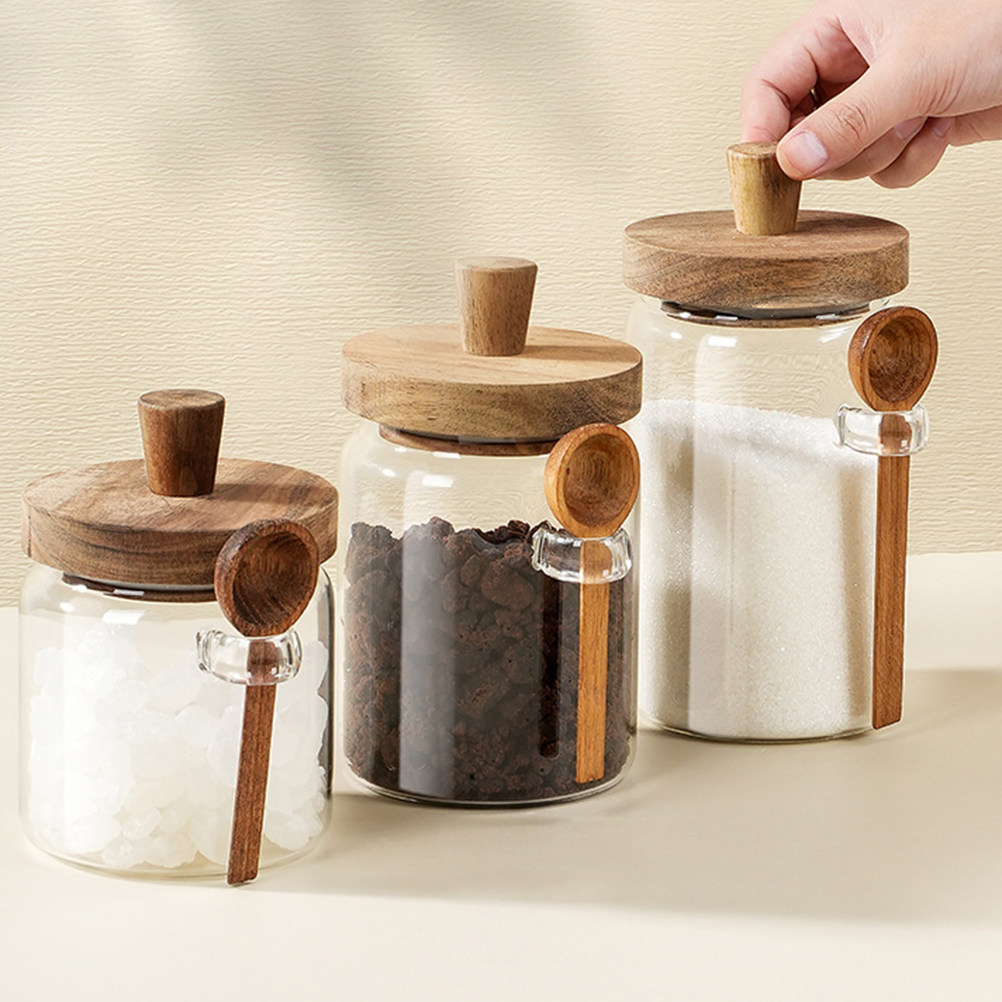 Glass Coffee Bean Storage Jar  - Coffee Tea And Sugar Canisters 评论和价格