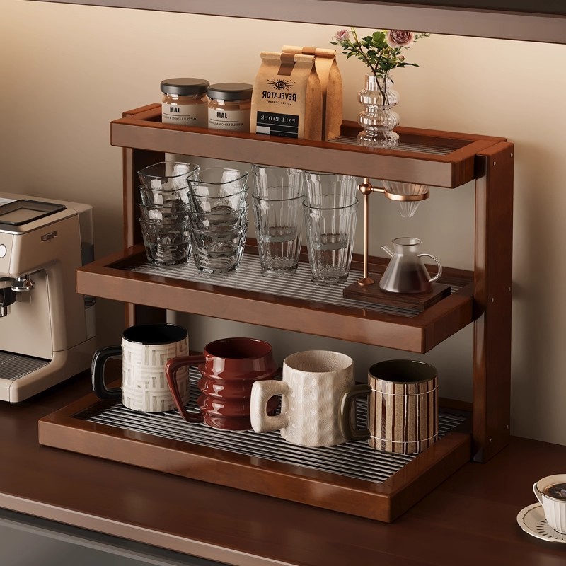 Desktop cup holder, shelf, din - Coffee Tea Place 评论和价格