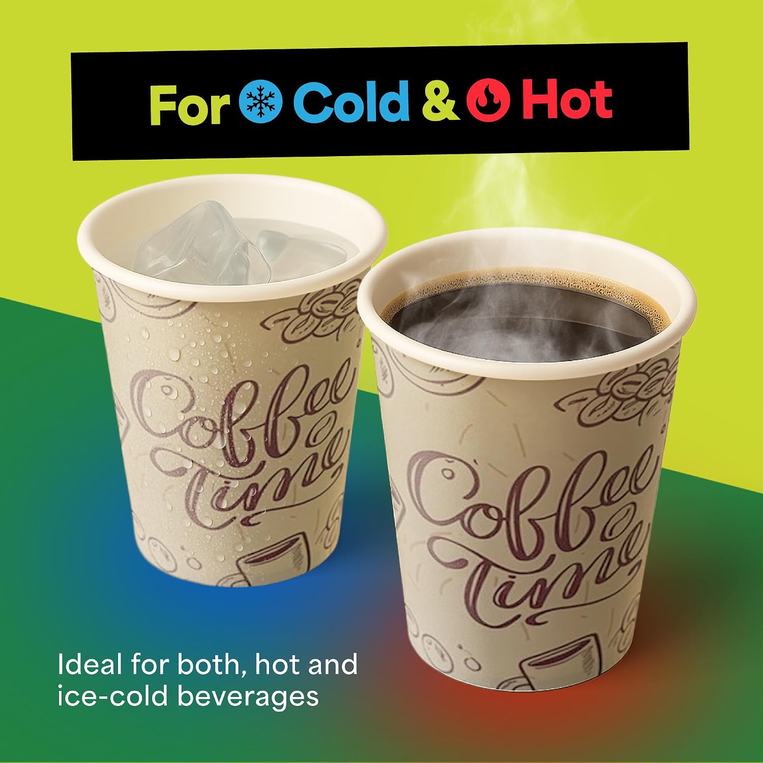 1000 Pack 8 oz Disposable Coff - Coffee Tea Images 评论和价格