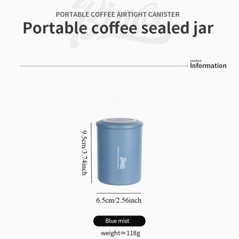 Bincoo Coffee Powder Airtight  - Coffee Tea And Sugar Canisters 评论和价格