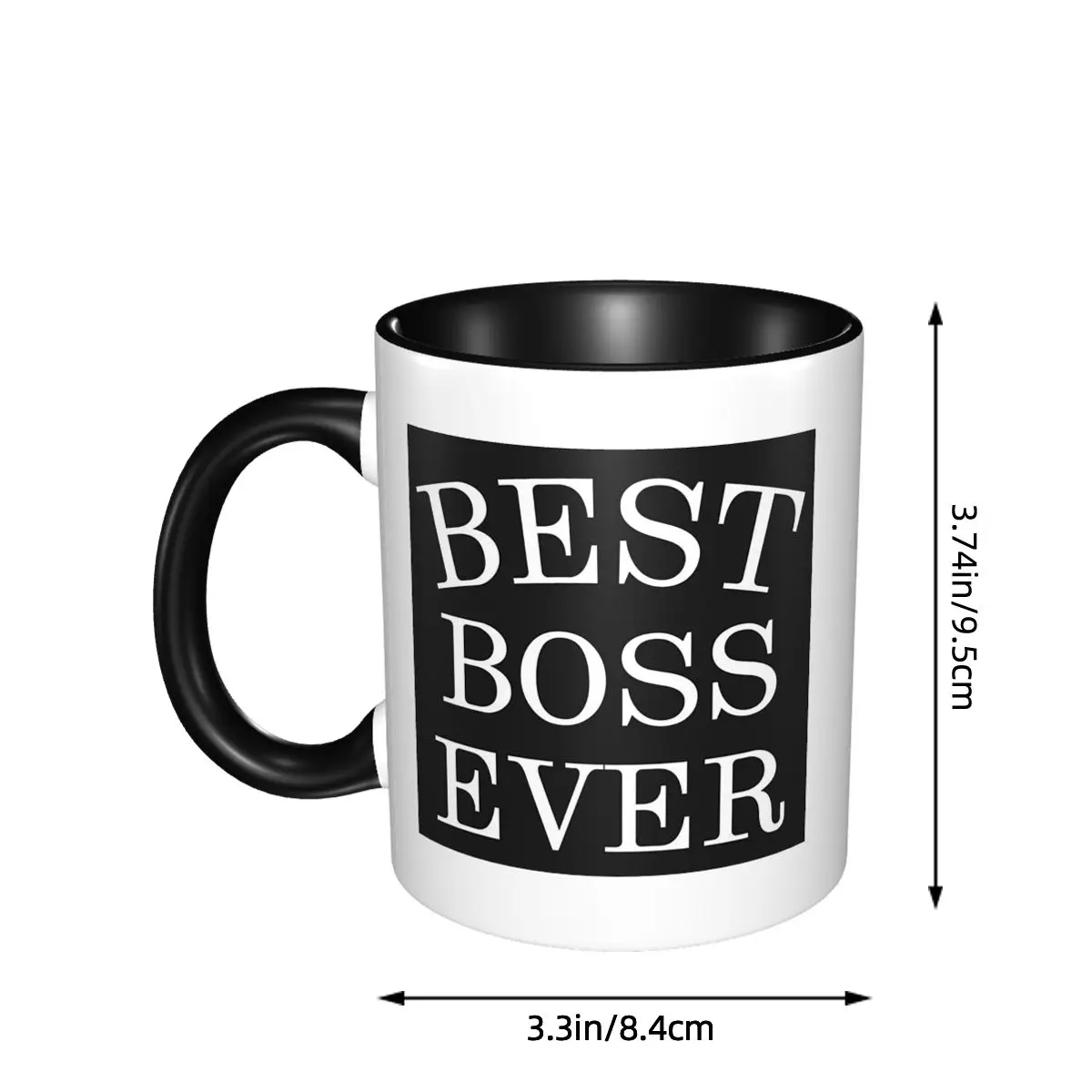 Lady Best Boss Ever Mug Funny  - Best Tea Coffee 评论和价格