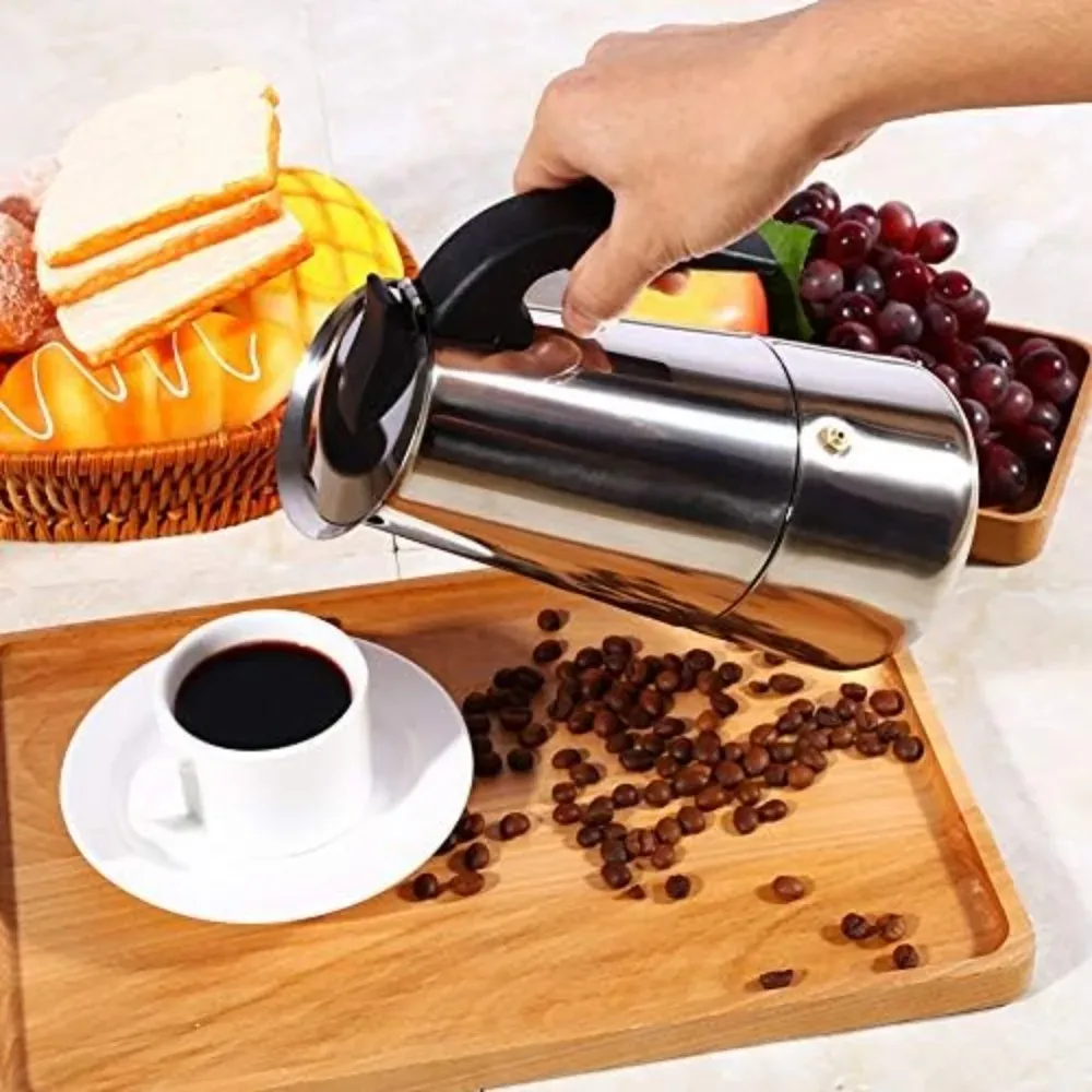 Mocha Coffee Pots Stainless St - Coffee Tea Espresso 评论和价格
