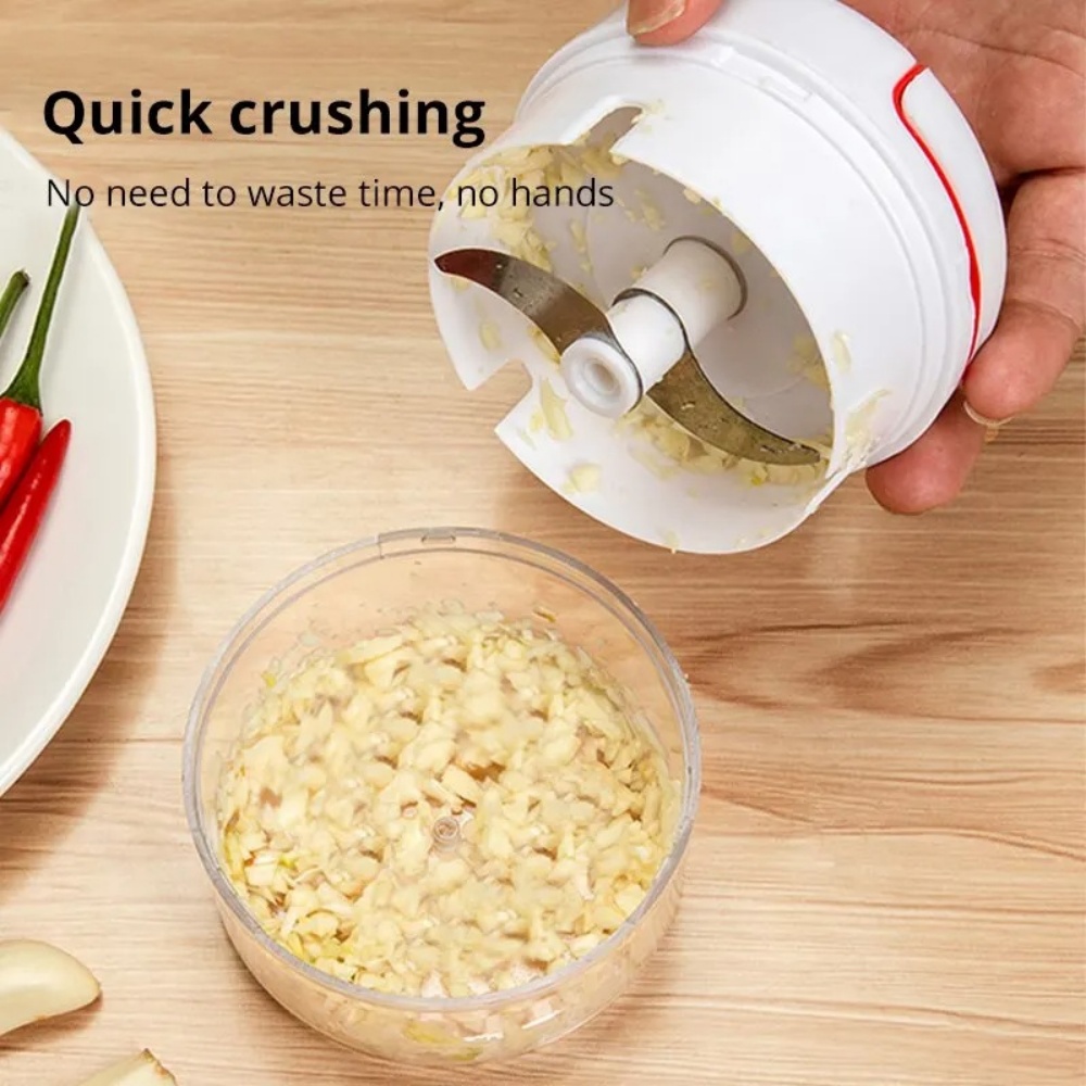 Manual Garlic Masher Hand Pull - Burr Hand Grinder 评论和价格